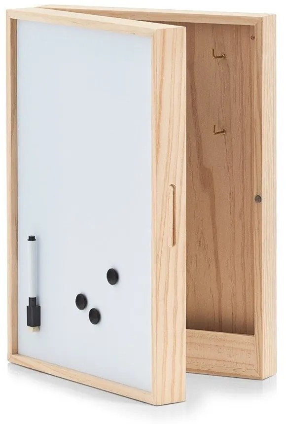 Szafka na klucze, tablica magnetyczna, 30x8x42 cm, ZELLER