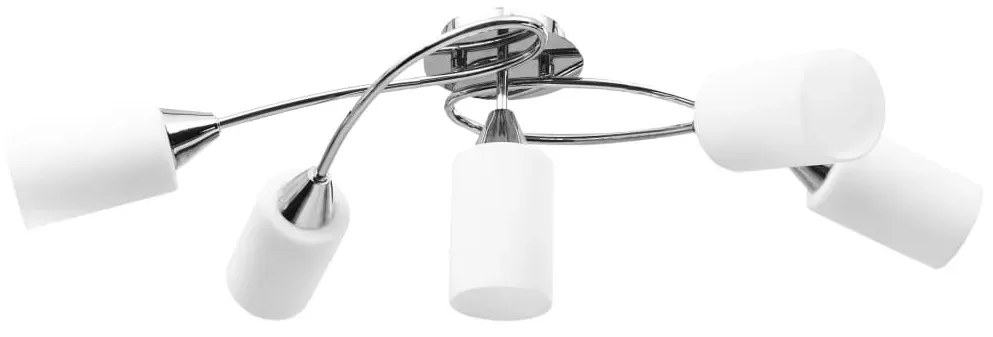 Ceramiczna lampa sufitowa z długimi kloszami - EX216-Hefi