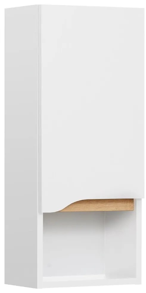 Biała wysoka wisząca szafka łazienkowa 30x70 cm Set 857 – Pelipal