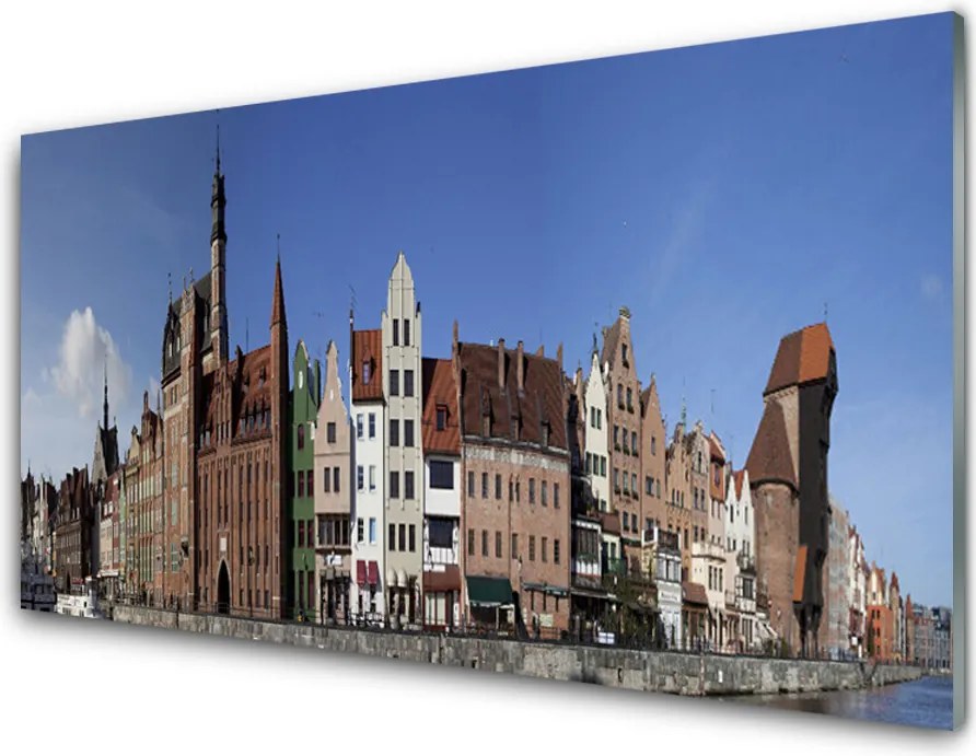 Panel Kuchenny Ulice Tętniącej Metropolii