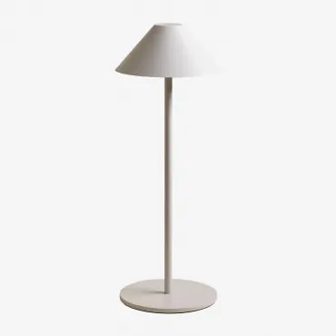 Bezprzewodowa Lampa Stojąca Led Do Użytku Zewnętrznego Asiev Biała - Sklum