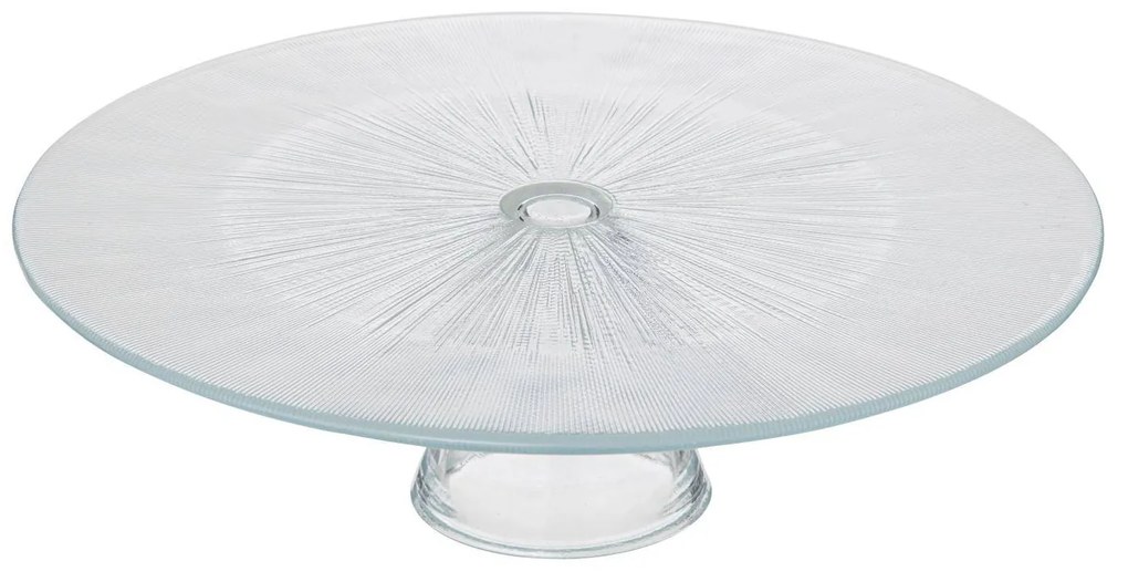 Patera na ciasto Elise, szklana, Ø 28 cm