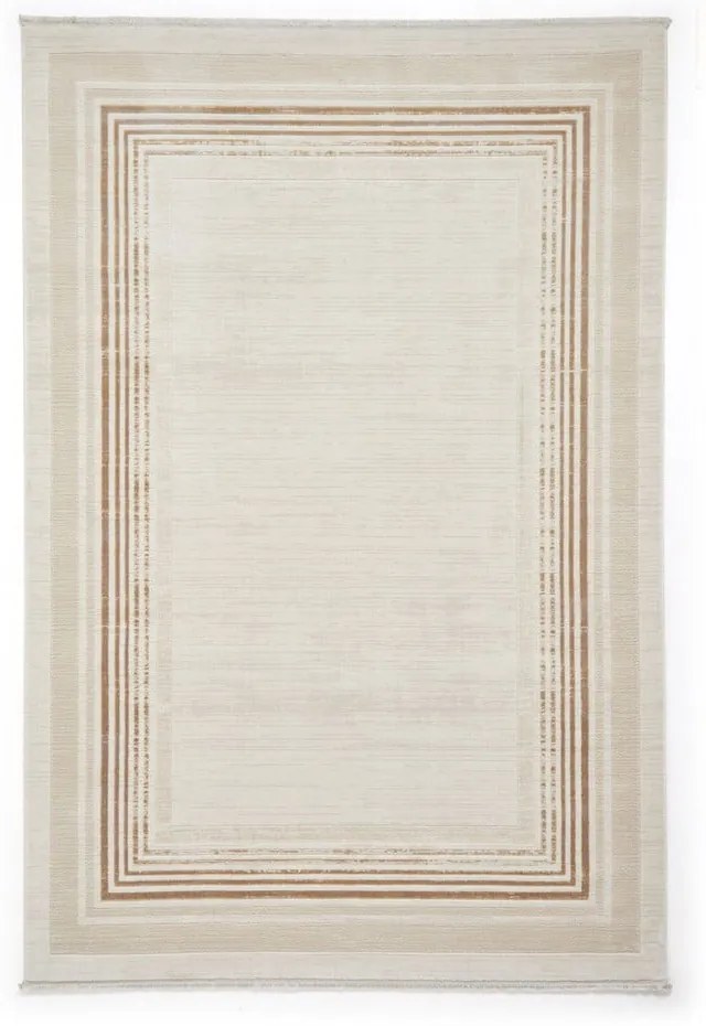 Beżowo-kremowy dywan 160x230 cm Mirage Cream – Think Rugs