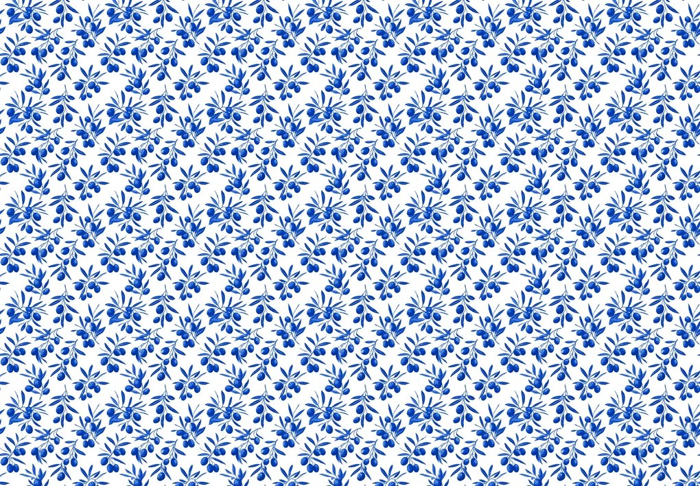 Fototapeta - Niebieskie drzewo cytrynowe (196x136 cm)
