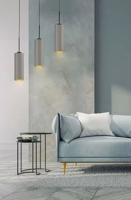 Lampa wisząca LED nad stół na złotym stelażu P6-E31