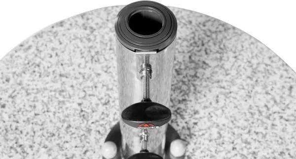 Doppler Ekspert 45kg  Łatwe przenoszenie - mobilny granitowy stojak na parasol