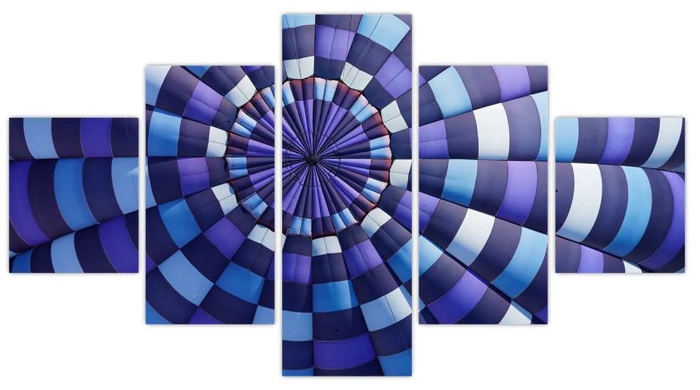 Obraz struktury latającego balonu (125x70 cm)