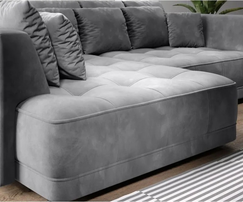 Narożnik TIGA BOX z funkcją spania z elektryczną regulacją siedziska WERSAL