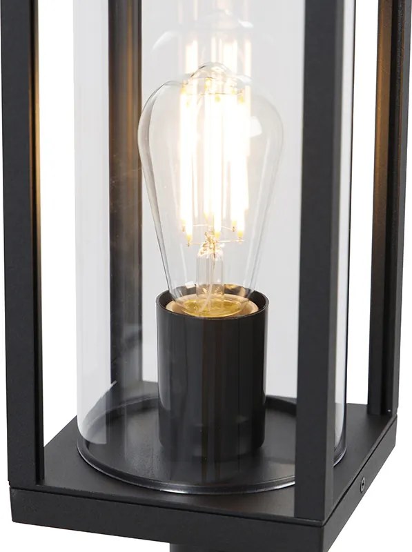 Industrialna lampa podłogowa zewnętrzna czarna 100 cm IP44 - Charlois