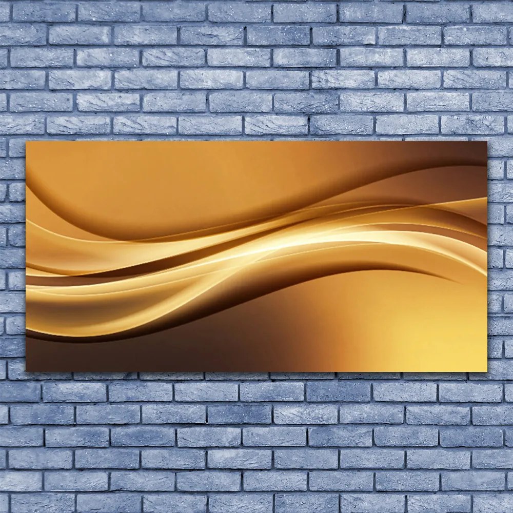 Obraz canvas Dynamiczne Fale Koloru