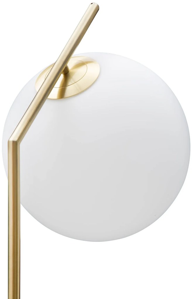 Lampa podłogowa w formie kuli GLAMY, wys. 179 cm