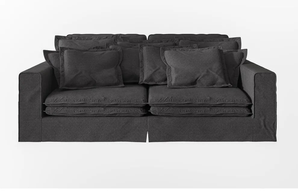 Czarna sofa 236 cm Nora – Ropez