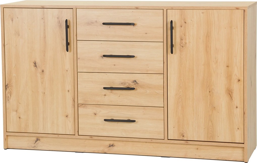Komoda VANO 140 cm do Salonu Sypialni Dąb artisan