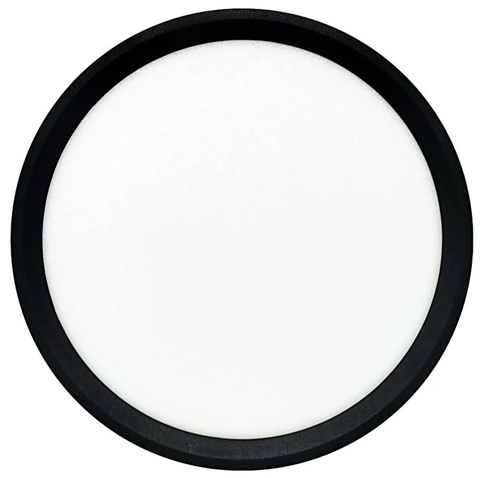 Oprawa sufitowa LED/18W/230V 3000/4000/6500K śr. 23 cm czarna