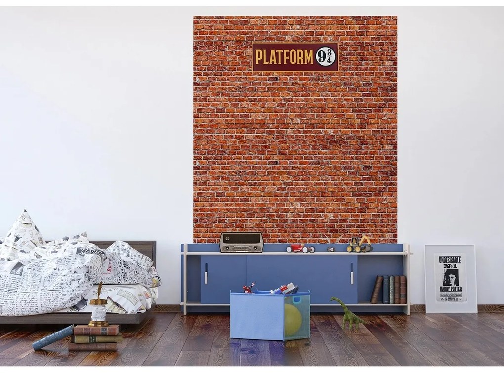 Fototapeta dla dzieci Harry Potter Peron 9 3/4 182 x 252 cm, 4 części