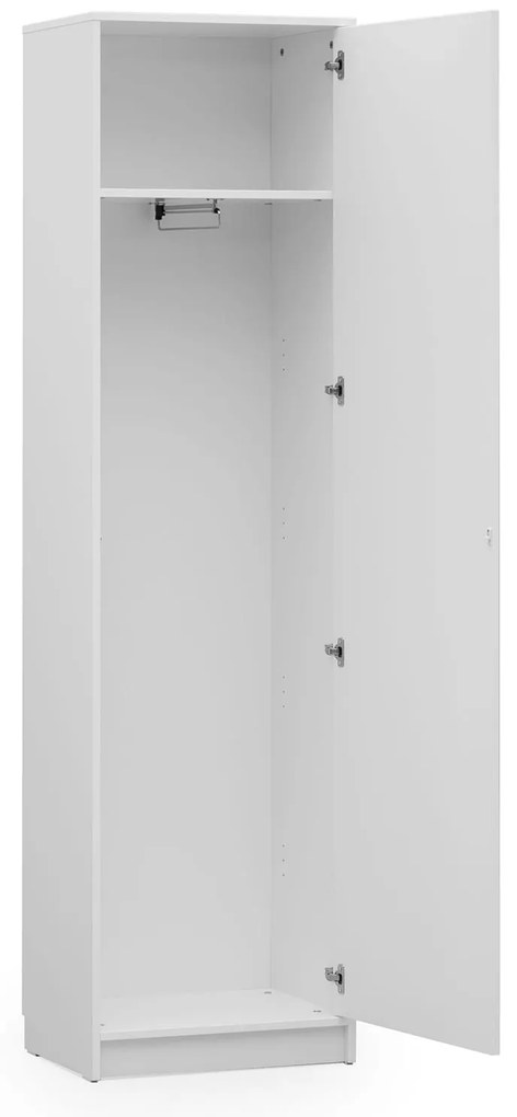 Szafa Basic "W" szer. 60 cm z półką i wieszakiem (kolor do wyboru)