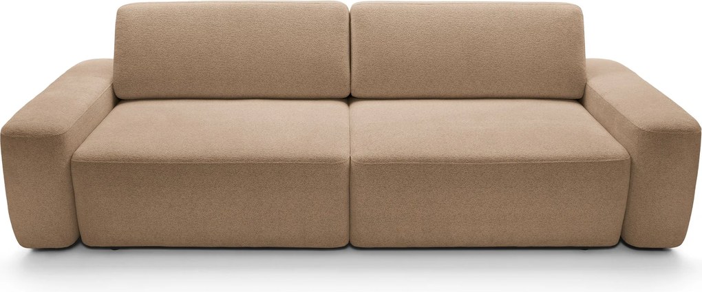 Masseno Sofa VEO z funkcją spania i pojemnikiem na pościel - Brązowy - RAVEN 38
