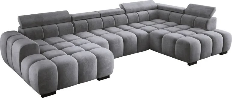 Narożnik BULL XL Prawostronny z elektryczną funkcją regulacji tkanina Salvador 15 WERSAL