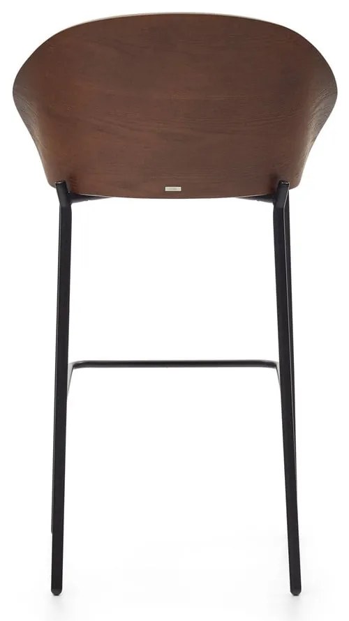 Brązowo-beżowy hoker (wysokość siedziska 77 cm) Eamy – Kave Home