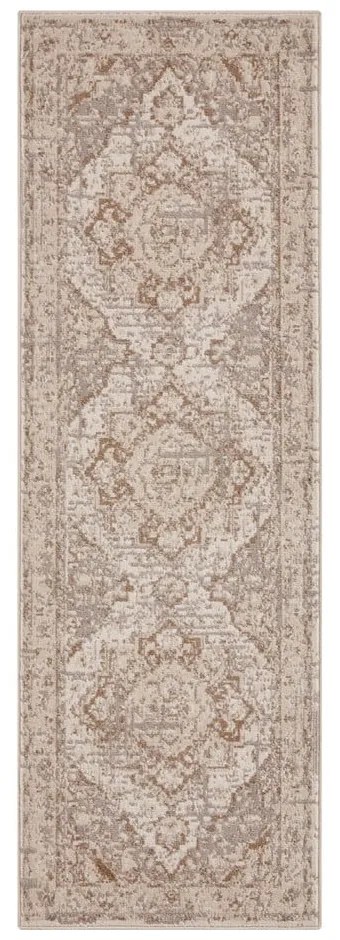 Beżowo-kremowy chodnik 80x200 cm Terrain Designer Sand – Hanse Home