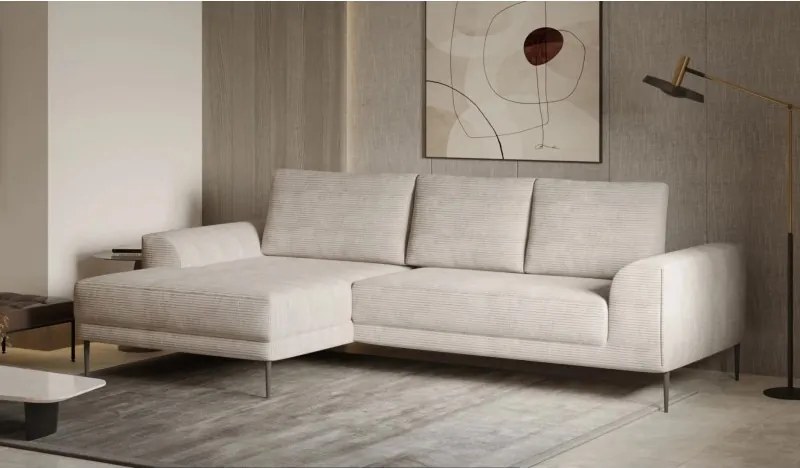 Narożnik CAPITOL Lewostronny 4 osobowy z funkcją spania i pojemnikiem WERSAL