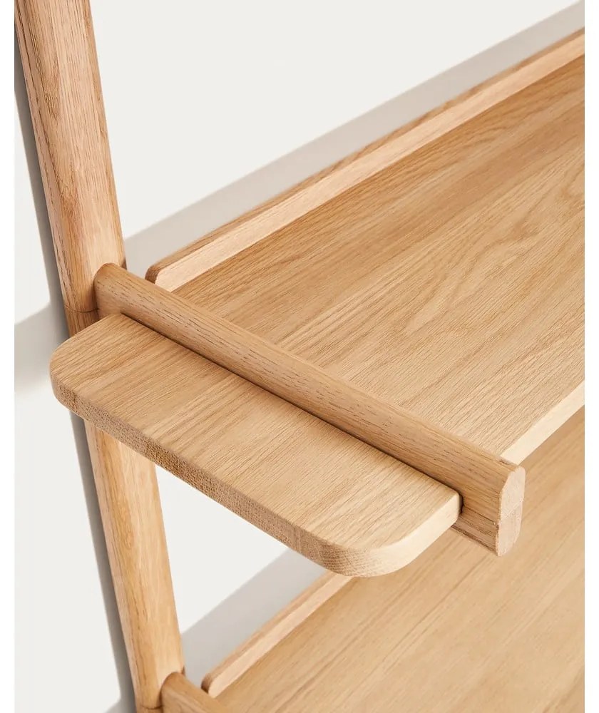 Modułowy system półek z litego drewna dębowego 110x202 cm Sitra – Kave Home