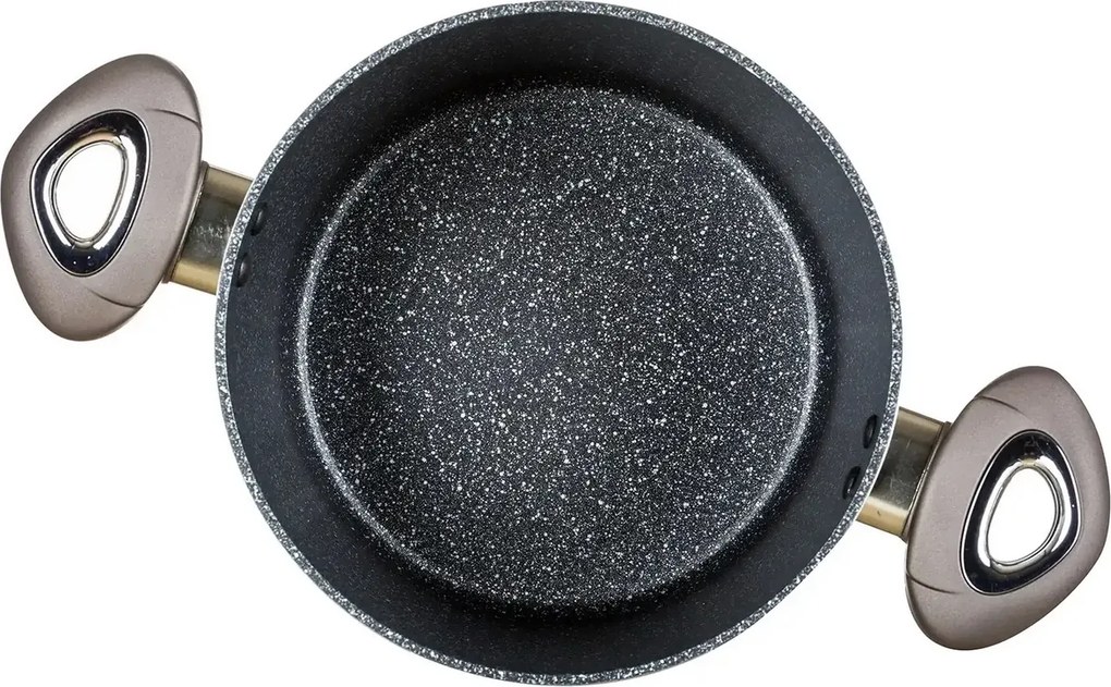 Garnek Banquet z powłoką nieprzywierającą  MetalicPlatinum, 20 x 13,5 cm