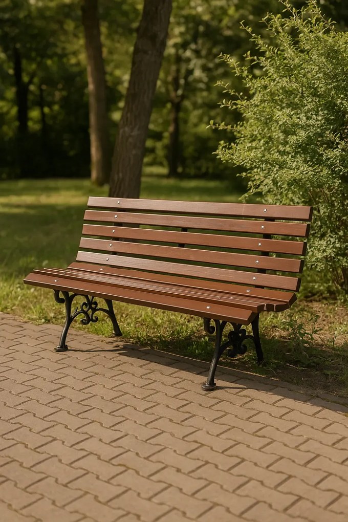 Elegancka ławka parkowa W9-E08