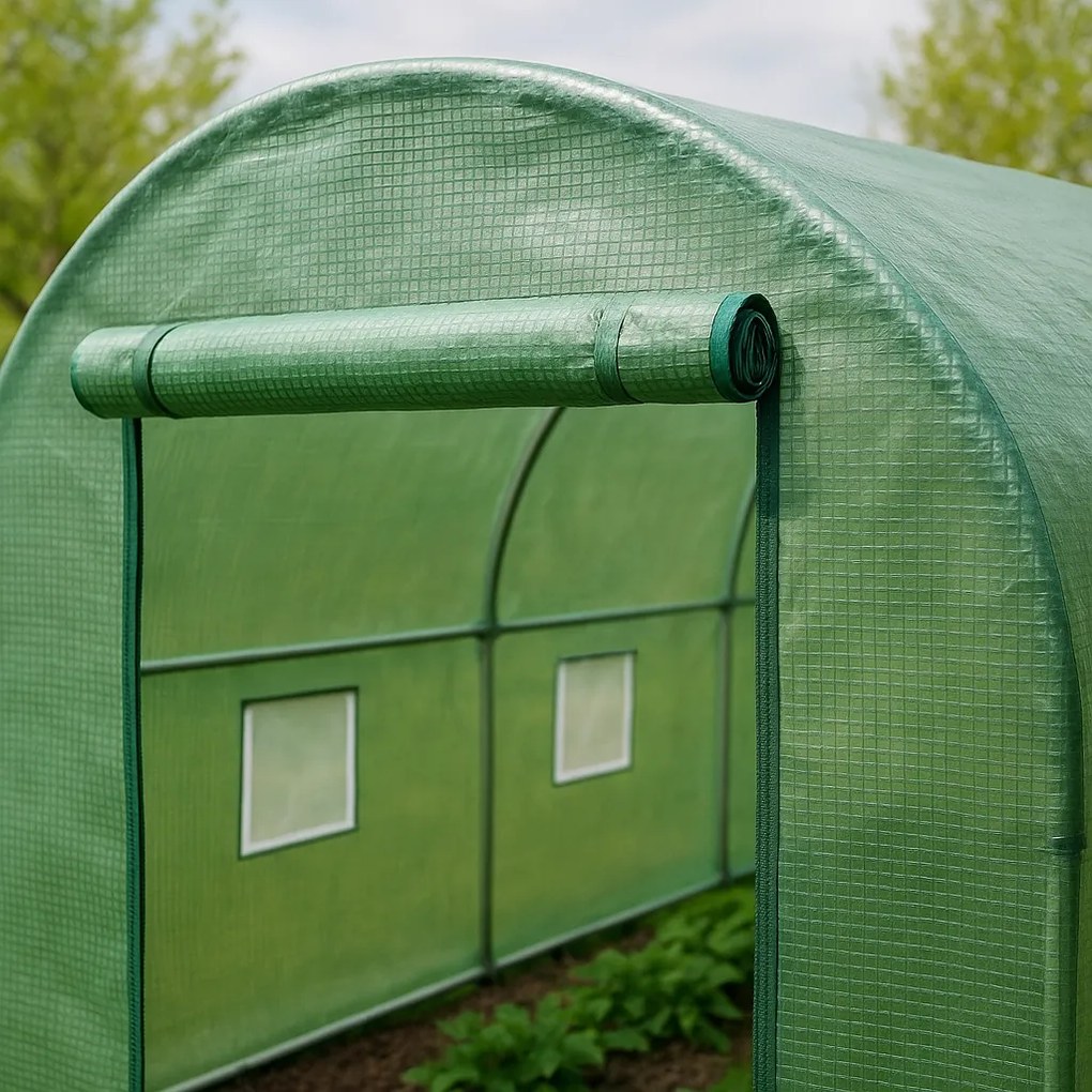 Happy Green Tunel foliowy zielony, 2 x 3 m