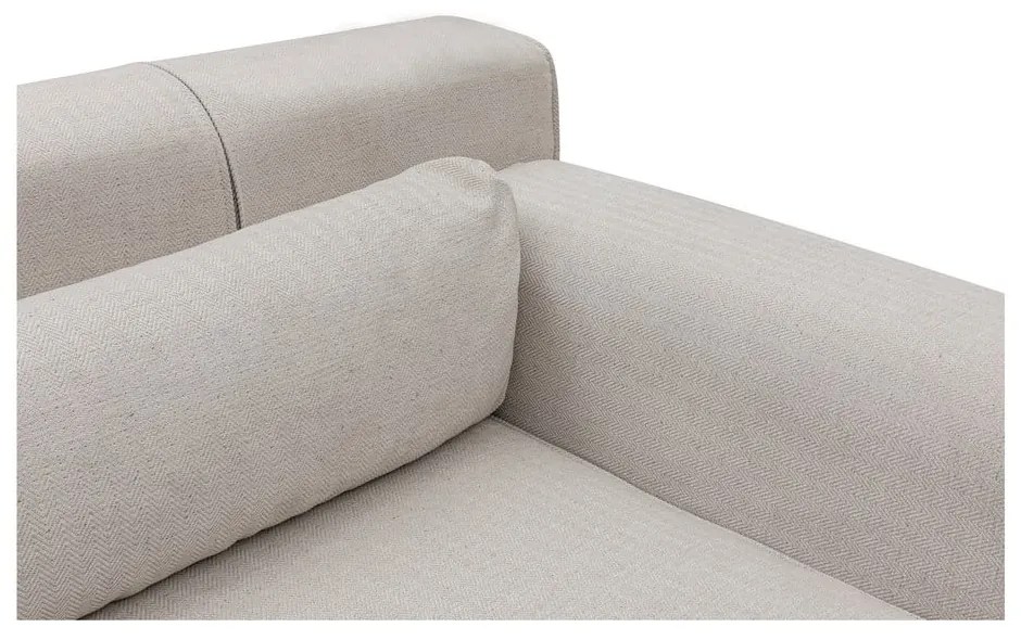 Beżowa sofa narożna Artie Jivago, narożnik prawy