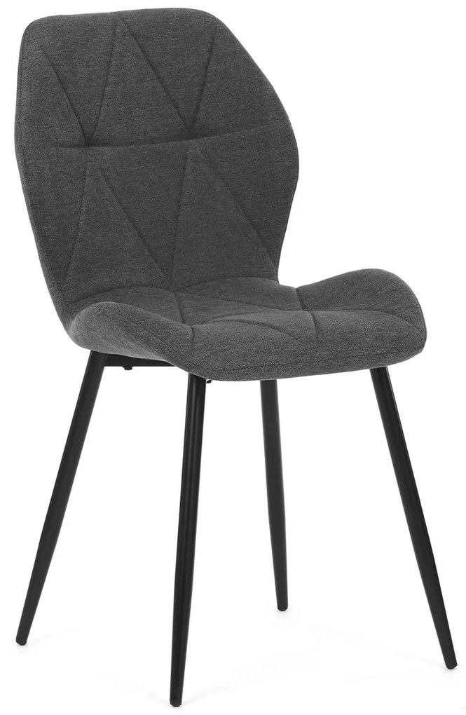 Zestaw krzeseł do jadalni CT-285 GREY2, 4 szt.
