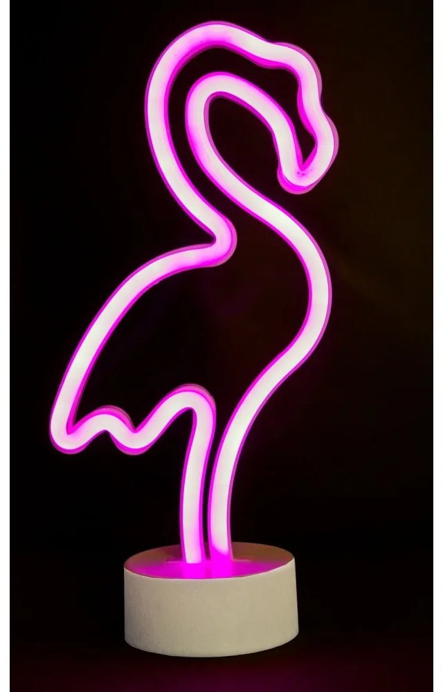 Miętowa lampka dziecięca Flamingo – Hilight