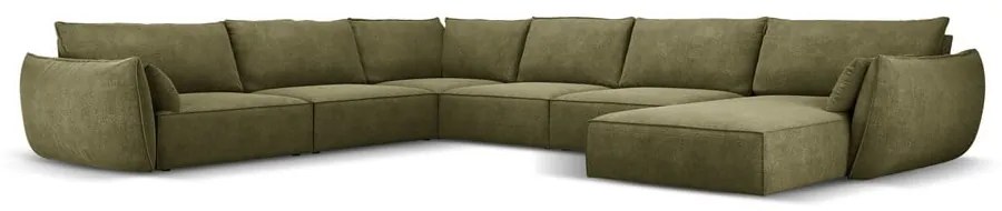 Zielony narożnik (lewostronny) Vanda – Mazzini Sofas