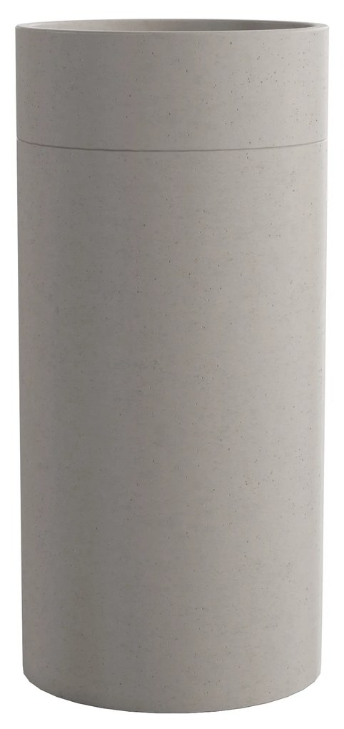 Umywalka betonowa wolostojąca bez otworu na baterię DELIS | Różne kolory : Kolor - Cappuccino, Podłączenie syfonu - Do ściany