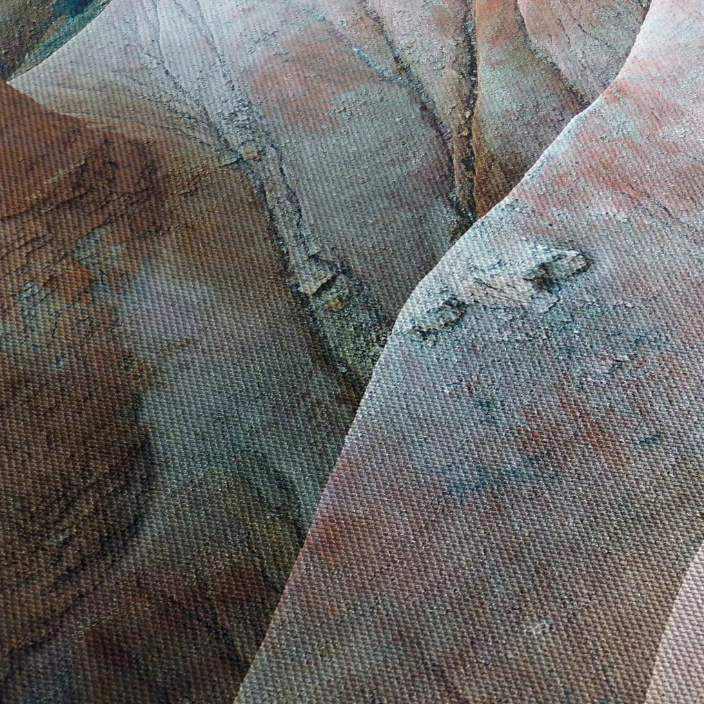 Obraz skał, Bryce Canyon (z zegarem) (90x30 cm)