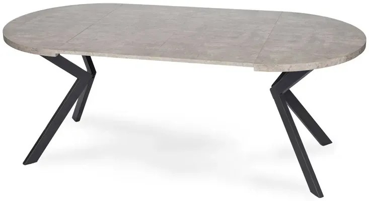 Industrialny okrągły stół rozkładany beton B2-T85