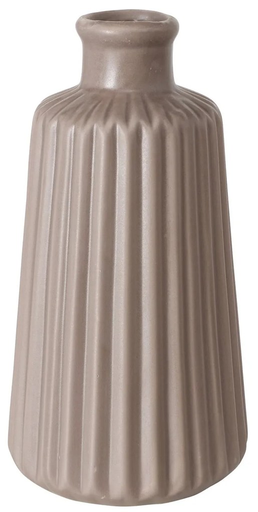 Ceramiczny wazon z tłoczonym wzorem ESKO, 18 cm