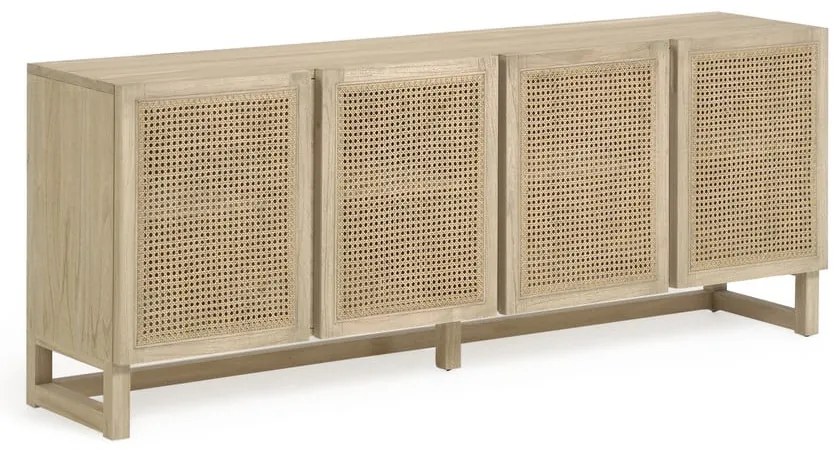 Komoda z drewna Mindi Kave Home Rexit, szer. 180 cm
