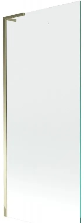 Mexen Next L parawan nawannowy 1-skrzydłowy 80 x 150 cm, transparent, złoty - 895-080-000-03-00-50