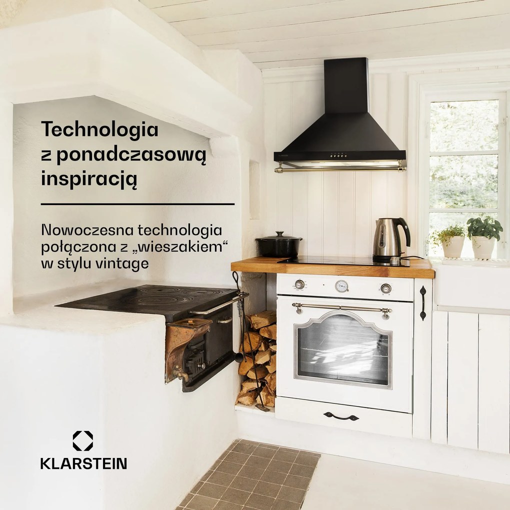 Klarstein Montblanc 60 Okap przyścienny 60 cm