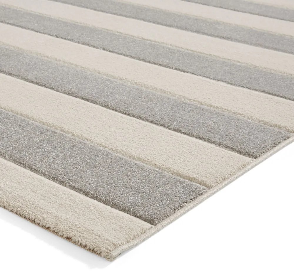 Jasnoszary dywan 80x150 cm Cove Stripe – Catherine Lansfield
