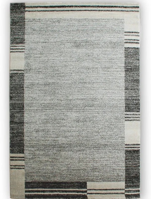 Dywan nowoczesny Lara Ramka szary 160 cm x 230 cm