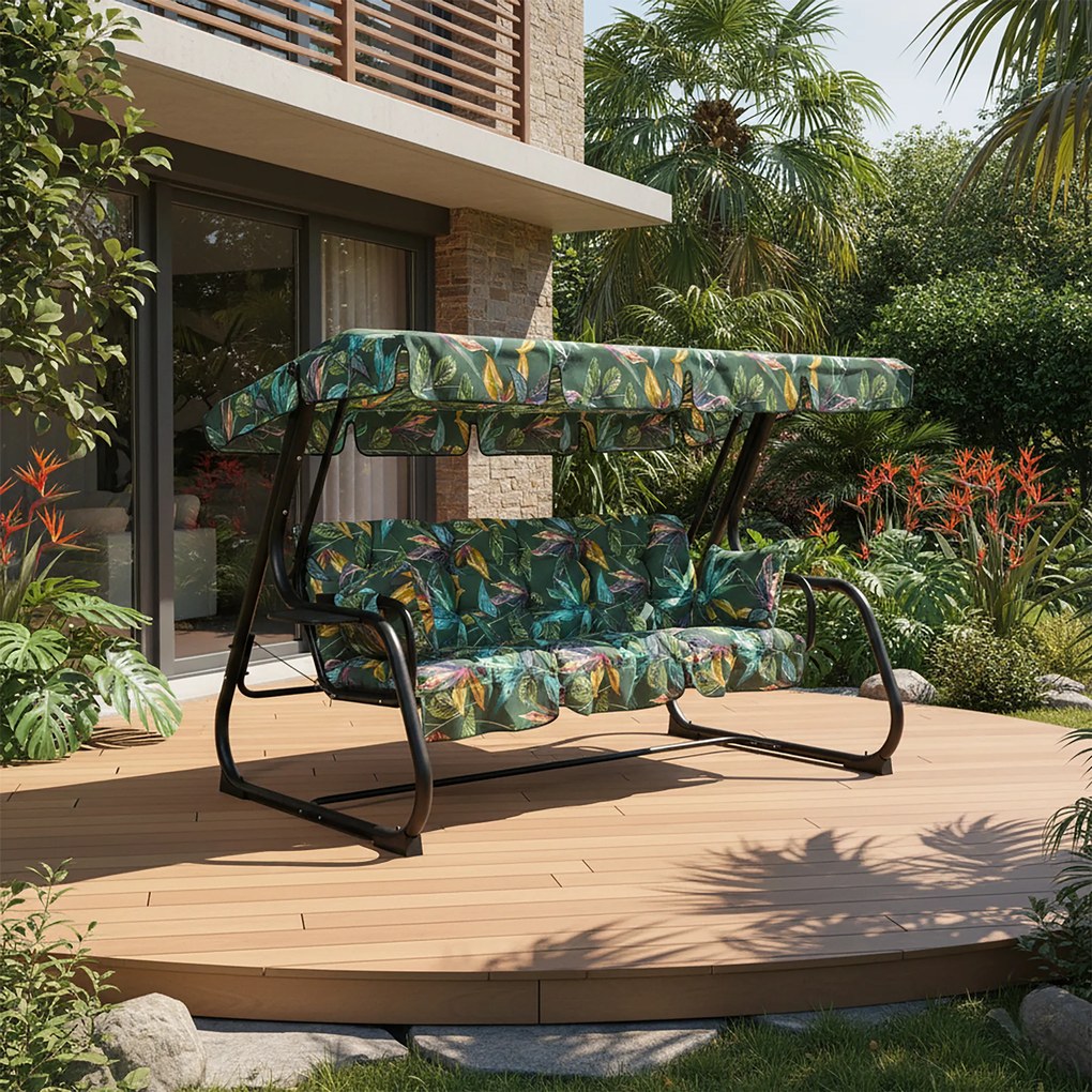 Huśtawka ogrodowa Parma Black Edition G058-02PB PATIO