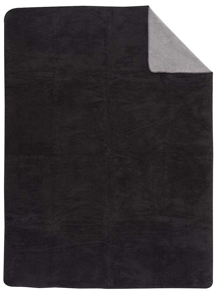 Koc Cosy Home 150x200cm Black&Zinc