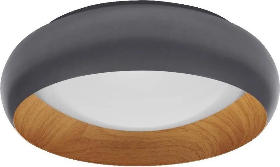 Osram-LED ściemnialna oprawa sufitowa ORBIS LIVIA LED/16W/230V Ø 30 cm antracyt/brązowy