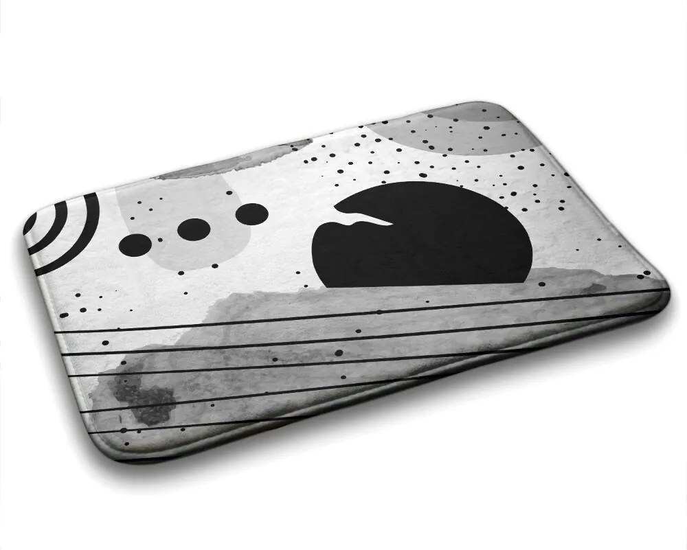 Dywanik łazienkowy Dywanik łazienkowy Geometryczne wzory