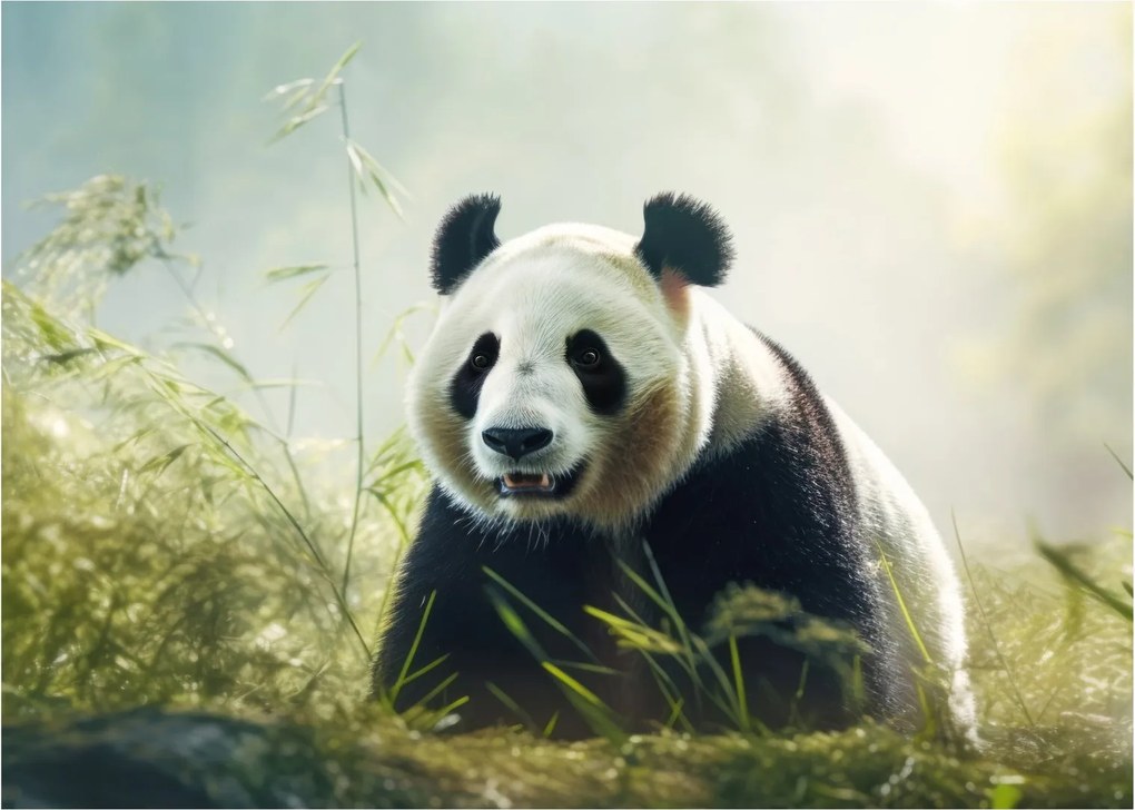Obraz - Panda (70x50 cm)