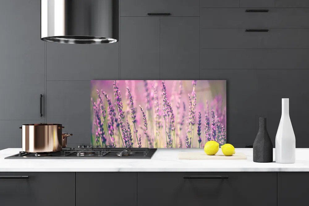 Panel Szklany Rozkwitająca Natura w Kwiatach