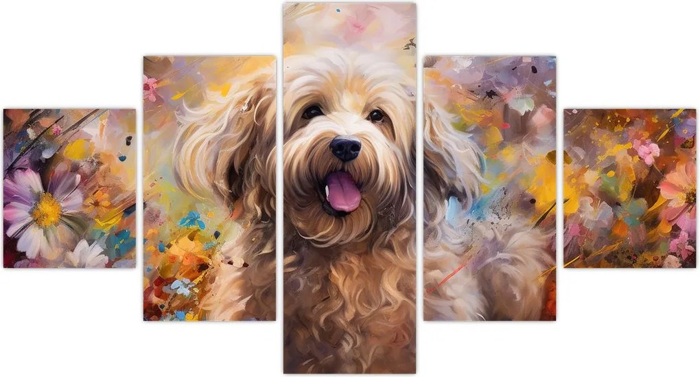 Obraz - Happy Dog II. (125x70 cm)