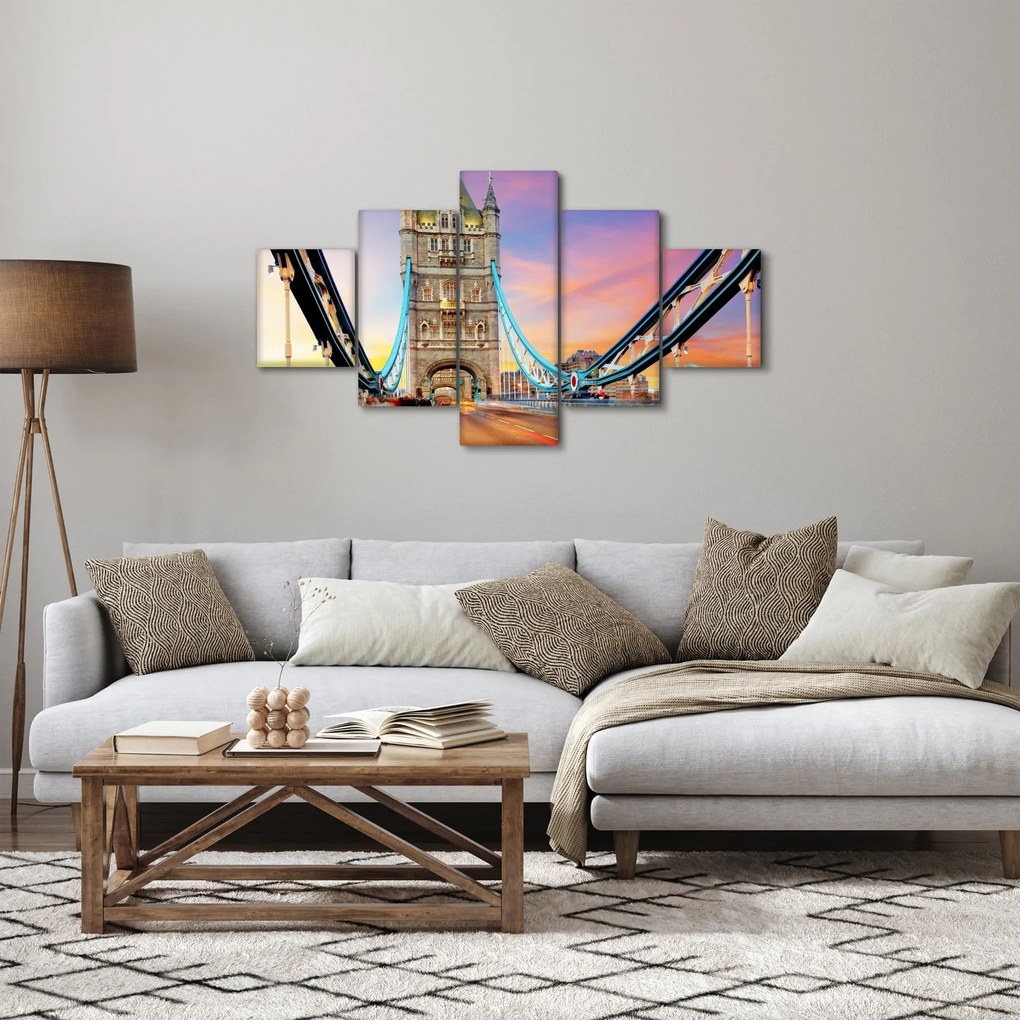Obraz - Tower Bridge (125x70 cm)